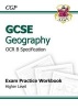 GCSE Geography OCR B Exam Practice Workbook Higher (A*-G Course) (Paperback) - CGP Books Photo