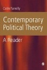 Contemporary Political Theory - A Reader (Paperback) - Colin Farrelly Photo