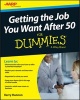 Getting a Job After 50 For Dummies (Paperback) - Kerry Hannon Photo