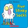 Five Stinky Socks (Board book) - Jim Benton Photo