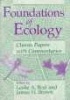 Foundations of Ecology - Classic Papers with Commentaries (Paperback, New) - Leslie A Real Photo