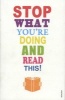 Stop What You're Doing and Read This! (Paperback) - Mark Haddon Photo