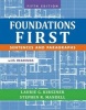 Foundations First with Readings - Sentences and Paragraphs (Paperback, 5th) - Laurie G Kirszner Photo