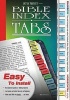 Verse Finders Horizontal Style Rainbow Bible Tabs (Hardcover) - GT Luscombe Photo