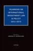 Yearbook on International Investment Law & Policy 2014-2015 (Hardcover) - Andrea K Bjorklund Photo