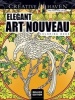 Creative Haven Elegant Art Nouveau Coloring Book (Paperback, De Luxe edition) - Ted Menten Photo