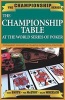 The Championship Table at the World Series of Poker (1970-2003) (Paperback, 2nd ed) - Dana Smith Photo