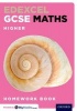 Edexcel GCSE Maths Higher Homework Book (Paperback) - Clare Plass Photo