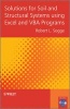 Solutions for Soil and Structural Systems Using Excel and VBA Programs (Hardcover) - Robert Sogge Photo