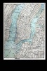 Old New York City Street Map from 1889 Journal - 150 Page Lined Notebook/Diary (Paperback) - Cool Image Photo