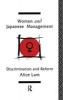 Women and Japanese Management - Discrimination and Reform (Hardcover) - Alice C L Lam Photo