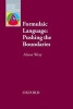 Formulaic Language: Pushing the Boundaries (Paperback) - Alison Wray Photo