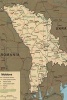 The National Map of Moldova - Blank 150 Page Lined Journal for Your Thoughts, Ideas, and Inspiration (Paperback) - Unique Journal Photo