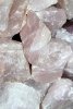 A Pile of Rose Pink Quartz Crystal - Blank 150 Page Lined Journal for Your Thoughts, Ideas, and Inspiration (Paperback) - Unique Journal Photo