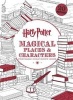 Harry Potter Magical Places & Characters Postcard Colouring Book - 20 Postcards to Colour (Paperback) -  Photo