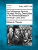 God's Revenge Against Adultery, Awfully Exemplified in the Following Cases of American Crim. Con. (Paperback) - Mason Locke Weems Photo