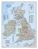 Britain and Ireland (Sheet map, rolled) - National Geographic Maps Photo