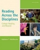 Reading Across the Disciplines with MyReadingLab Access Code - College Reading and Beyond (Paperback, 6th) - Kathleen T McWhorter Photo