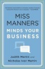 Miss Manners Minds Your Business (Paperback) - Judith Martin Photo