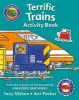 Amazing Machines Terrific Trains Activity Book (Paperback) - Tony Mitton Photo