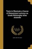 Texts to Illustrate a Course of Elementary Lectures on Greek Philosophy After Aristotle (Paperback) - James 1860 1907 Adam Photo
