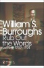 Rub Out the Words - Letters 1959-1974 (Paperback) - William S Burroughs Photo