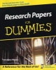 Research Papers For Dummies (Paperback) - G Woods Photo