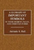 A Glossary of Important Symbols - In Their Hebrew, Pagan and Christian Forms (Paperback) - Adelaide S Hall Photo