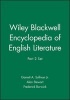 Wiley-Blackwell Encyclopedia of English Literature, Pt. 2 (Hardcover, Revised) - Garrett A Sullivan Photo