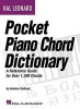 Hal Leonard Pocket Piano Chord Dictionary - A Reference Guide for Over 1,300 Chords (Paperback) - Andrew DuBrock Photo