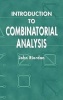 Introduction to Combinatorial Analysis (Paperback, Dover ed) - John Riordan Photo