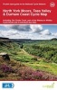 North York Moors, Tees Valley & Durham Coast Cycle Map 33 (Sheet map, folded) -  Photo