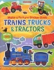 Trains, Truck & Tractors (Paperback) - Felicity Brooks Photo