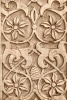 An Antique Marble Bas-Relief with Flowers Art Journal - 150 Page Lined Notebook/Diary (Paperback) - Cs Creations Photo