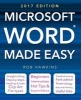 Microsoft Word Made Easy 2017 (Paperback) - Rob Hawkins Photo