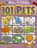 How to Draw 101 Pets (Paperback) - Dan Green Photo