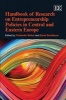 Handbook of Research on Entrepreneurship Policies in Central and Eastern Europe (Hardcover) - Friederike Welter Photo