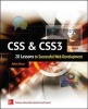 CSS & CSS3: 20 Lessons to Successful Web Development (Paperback) - Robin Nixon Photo