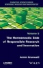 The Hermeneutic Side of Responsible Research and Innovation - Concepts, Cases, and Orientation (Hardcover) - Armin Grunwald Photo