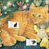 Ivory Cats Hark the Herald Angels Sing Advent Calendar (with Stickers) (Calendar) -  Photo