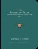 The Sumerian Texts - The Oldest Creation Story (2500 B.C.) (Paperback) - Charles F Horne Photo