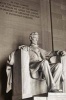 Statue of President Lincoln at Lincoln Memorial in Washington D.C. USA Journal - 150 Page Lined Notebook/Diary (Paperback) - Cs Creations Photo