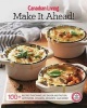 Make It Ahead ! (Paperback) - Test Kitchen Canadian Living Photo