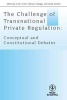 The Challenge of Transnational Private Regulation - Conceptual and Constitutional Debates (Paperback, New) - Colin Scott Photo