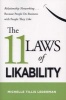 The 11 Laws of Likability - Relationship Networking! Because People Do Business with People They Like (Paperback, New) - Michelle Tillis Lederman Photo