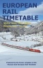 European Rail Timetable Winter: December 2016 - June 2017 (Paperback) - Chris Woodcock Photo