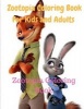 Zootopia Coloring Book for Kids and Adults-Zootopia Coloring Book (Paperback) - Karl Berry Photo