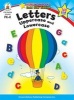 Letters: Uppercase and Lowercase, Grades Pk - K - Gold Star Edition (Paperback, Revised) - Carson Dellosa Photo