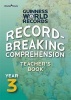 Record Breaking Comprehension Year 3 Teacher's Book (Paperback) - Guinness World Records Photo