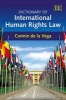 Dictionary of International Human Rights Law (Hardcover) - Constance de la Vega Photo